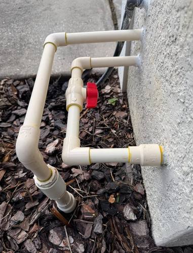 Water Line & Ball Valve Installation in Brandon, FL by Bay Pro Plumbing